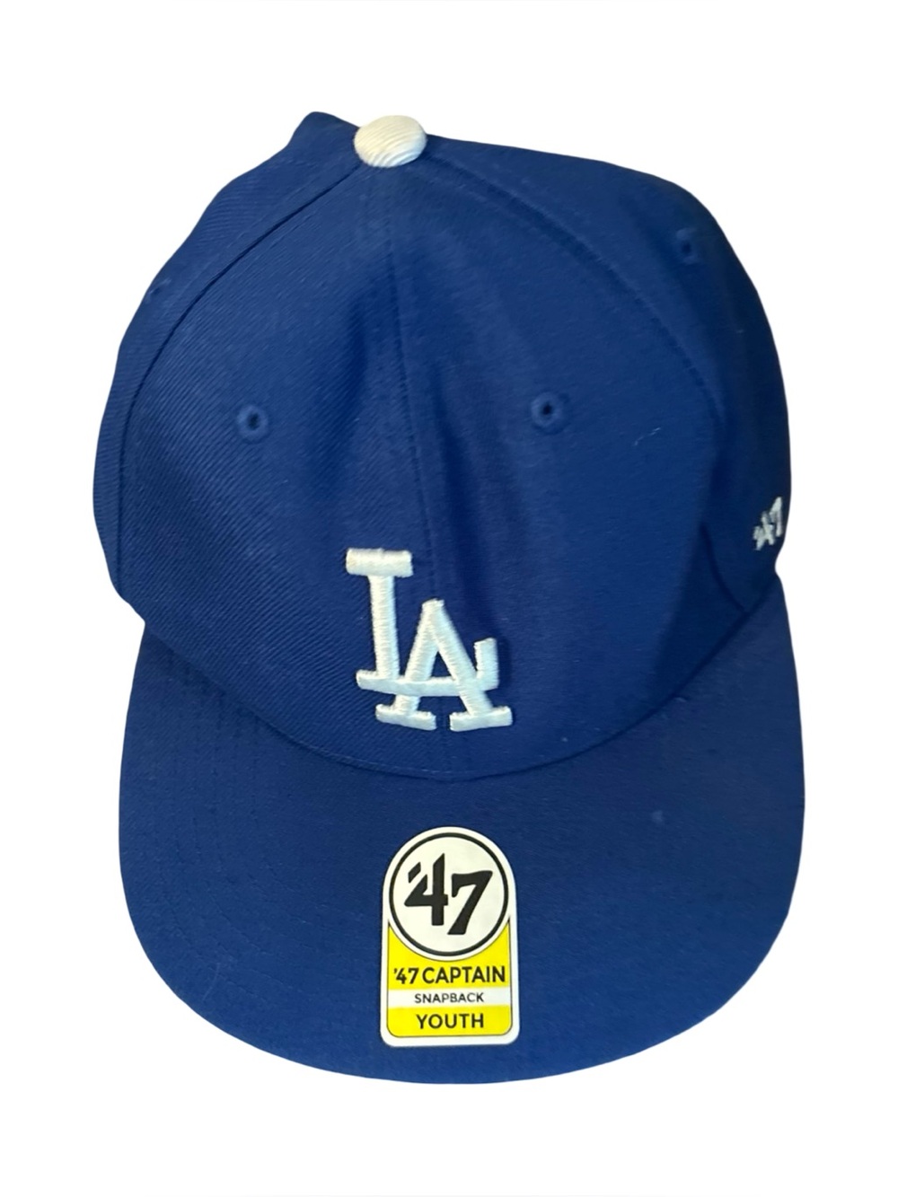 LA Dodgers Blue Youth Snapback Baseball Cap Hat